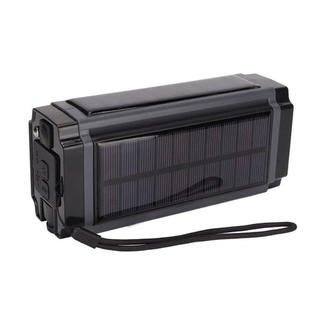 Sunny Hiker - Notfallradio mit Powerbank 5.000 mAh (Kann 3xAAA Batterien verwenden) // Schwarz-Notfallradio-Sunny Hiker-GearFreak.de-5