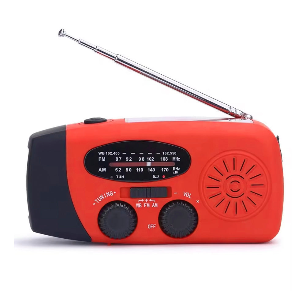 Sunny Hiker - Notfunkgerät mit Powerbank 5.000 mAh // Rot-Notfallradio-Sunny Hiker-GearFreak.de-3