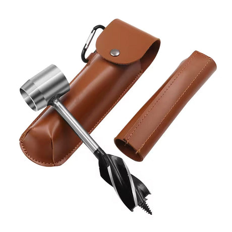 Sunny Hiker - Spiralbohrer mit Dübeleisen für Bushcraft (Auger)-Kleine Werkzeuge-Sunny Hiker-GearFreak.de-2