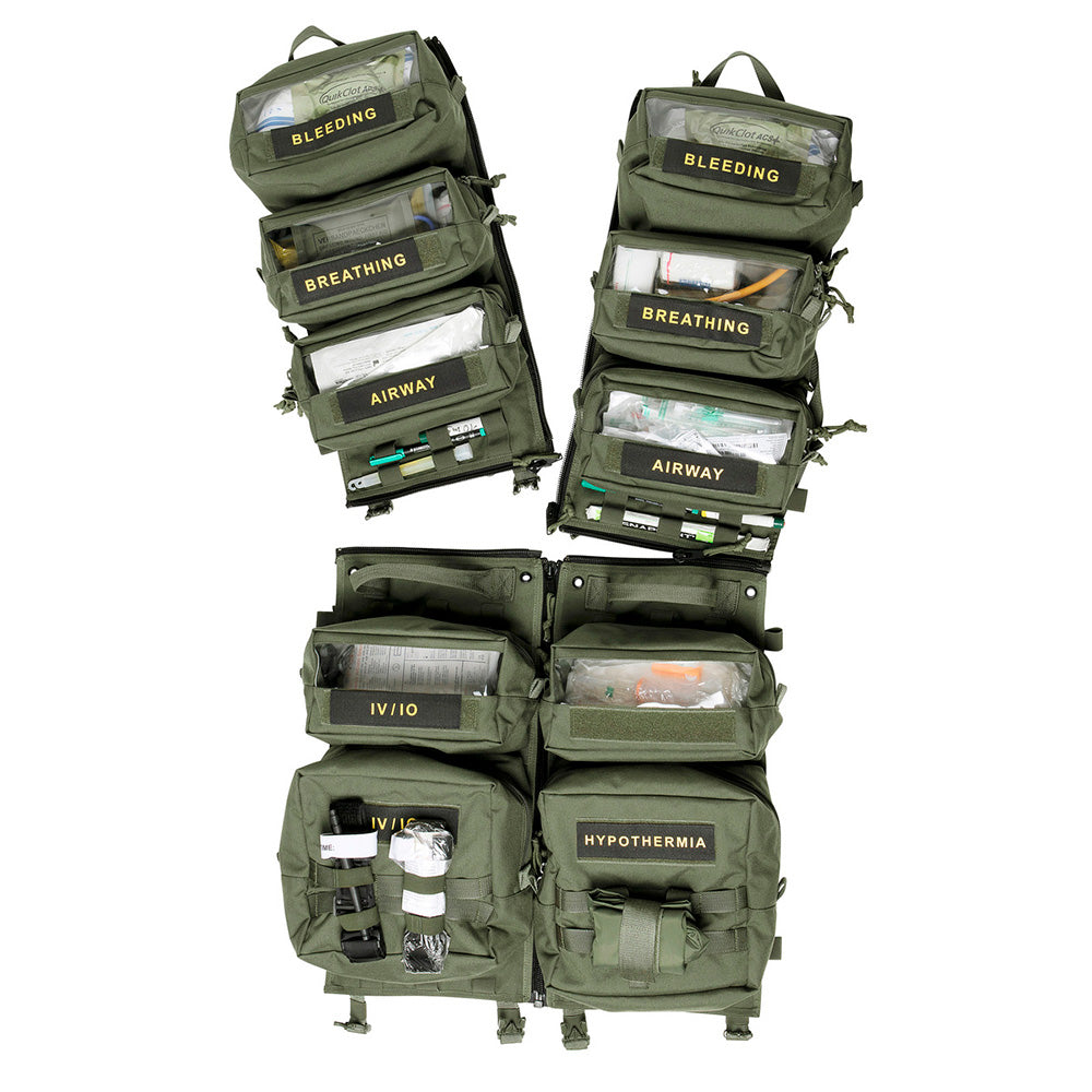Tasmanian Tiger - Medic Transporter Pouch Panel // Oliv-IFAK & Medizin-Tasmanian Tiger-GearFreak.de-2