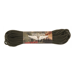 Teesar - US 550 Paracord Fallschirmschnur // Olivgrün-Feldausrüstung-Teesar-GearFreak.de-1