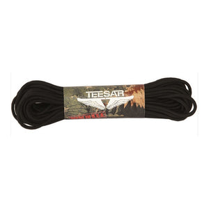 Teesar - US 550 Paracord Fallschirmschnur // Schwarz-Feldausrüstung-Teesar-GearFreak.de-1