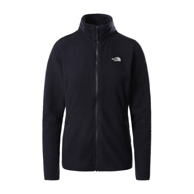 The North Face - 100 Glacier Full Zip Fleece für Damen // Dunkelblau-Jacke - Damen-The North Face-GearFreak.de-1