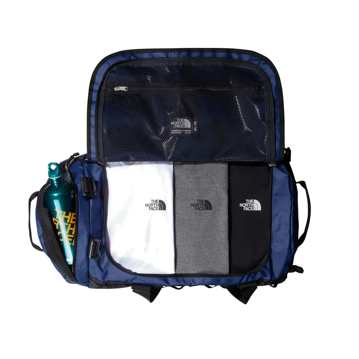 The North Face - Base Camp Duffel Bag Medium 71L // Summit Navy-Duffel Bags-The North Face-GearFreak.de-2
