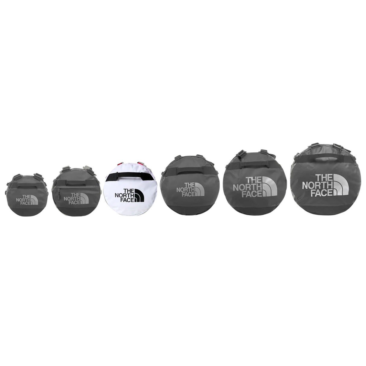 The North Face - Base Camp Duffel Bag Medium 71L // Weiß/ Rot-Duffel Bags-The North Face-GearFreak.de-5