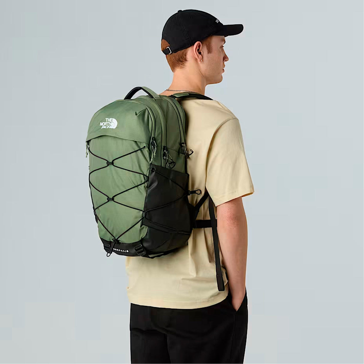 The North Face - Borealis Rucksack 28L // Bark Mist/ Schwarz-Outdoor Daypacks-The North Face-GearFreak.de-7