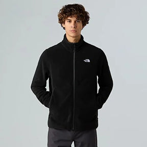 The North Face – Glacier Full Zip Fleece Jacke // Schwarz-Fleecejakker & Trøjer - Herre-The North Face-GearFreak.de-1