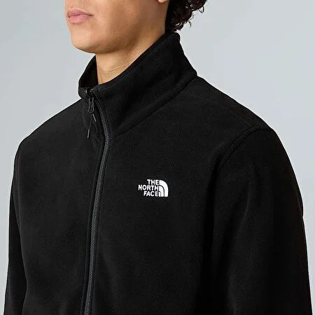 The North Face – Glacier Full Zip Fleece Jacke // Schwarz-Fleecejakker & Trøjer - Herre-The North Face-GearFreak.de-3