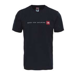 The North Face - Never Stop Exploring Herren T-shirt // Schwarz-Outdoor-T-Shirts - Herren-The North Face-GearFreak.de-1
