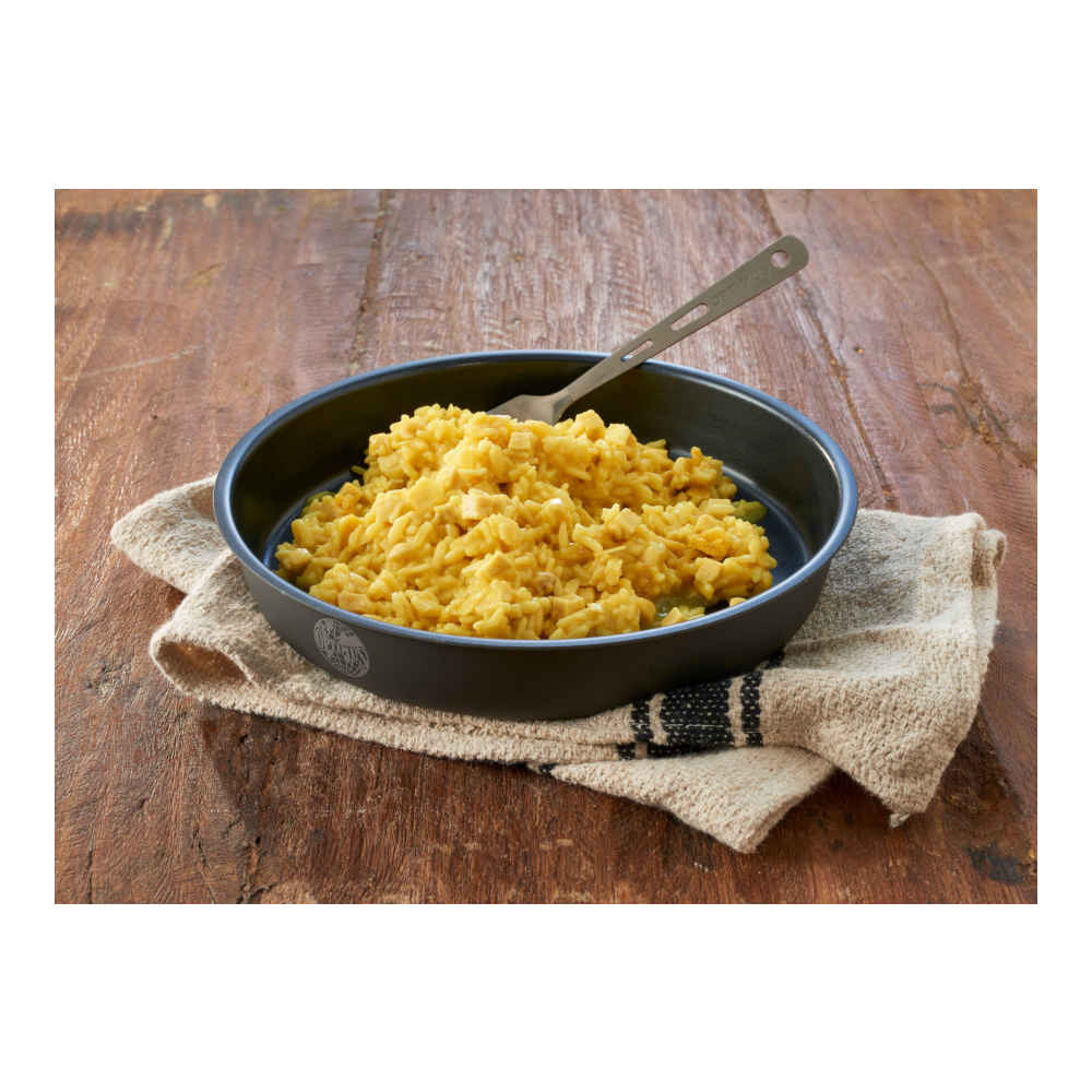 Trek'n Eat - Notverpflegung Hähnchen in Curry mit Reis, 6 Portionen, 700g (15 Jahre haltbar)-Feldrationen und MREs-Trek'n Eat-GearFreak.de-2