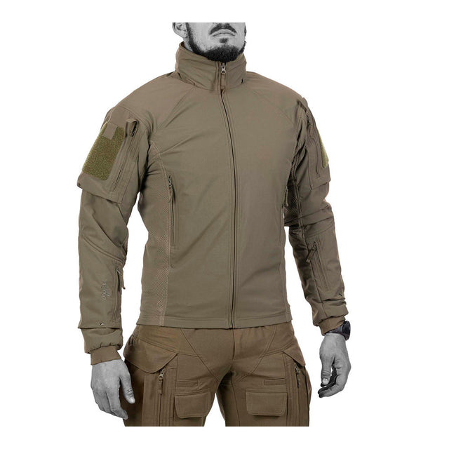 UF PRO - Delta AcE Plus Gen. 3 Tactical Winter Herrenjacke // Braun Grau-Kampfjacken & Militärjacken-UF PRO-GearFreak.de-1