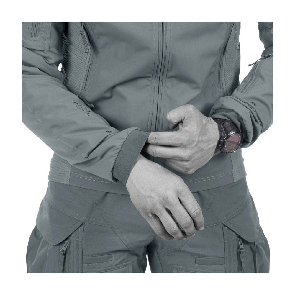 UF PRO - Delta AcE Plus Gen. 3 Taktische Winterjacke für Herren // Steel Gey-Polizei- & Wachjacken-UF PRO-GearFreak.de-4