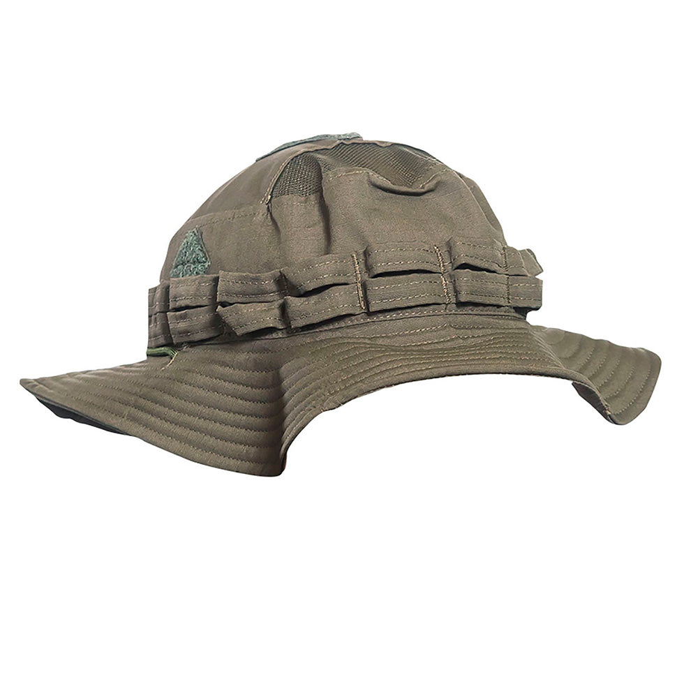 UF PRO - Knitter Boonie Hat Gen. 2 // Braun Grau-Kopfbedeckung-UF PRO-GearFreak.de-1