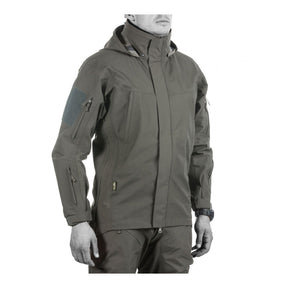 UF PRO - Monsoon XT Gen. 2 GORE-TEX Regenjacke // Braun Grau-Kampfjacken & Militärjacken-UF PRO-GearFreak.de-1