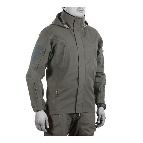 UF PRO - Monsoon XT Gen. 2 GORE-TEX Regenjacke // Braun Grau-Kampfjacken & Militärjacken-UF PRO-GearFreak.de-1