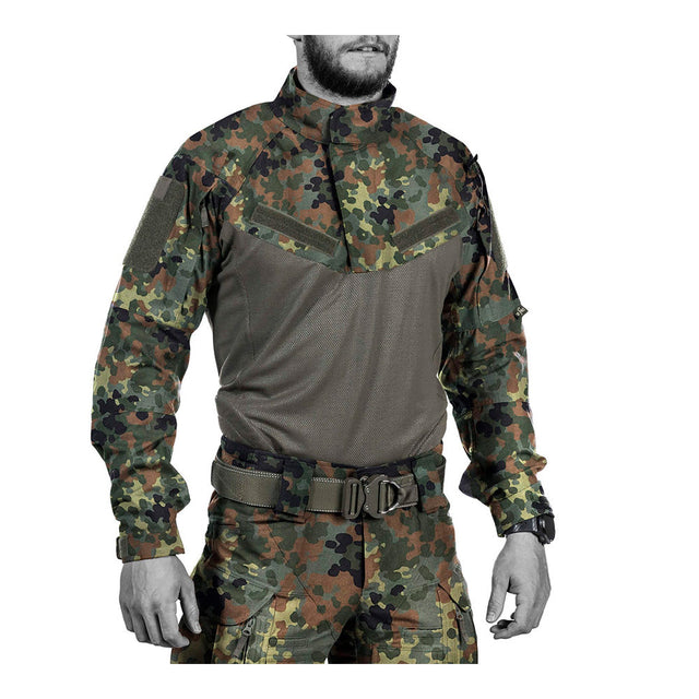UF PRO - Striker X Combat Hemd // Flecktarn-Militärhemden-UF PRO-GearFreak.de-1