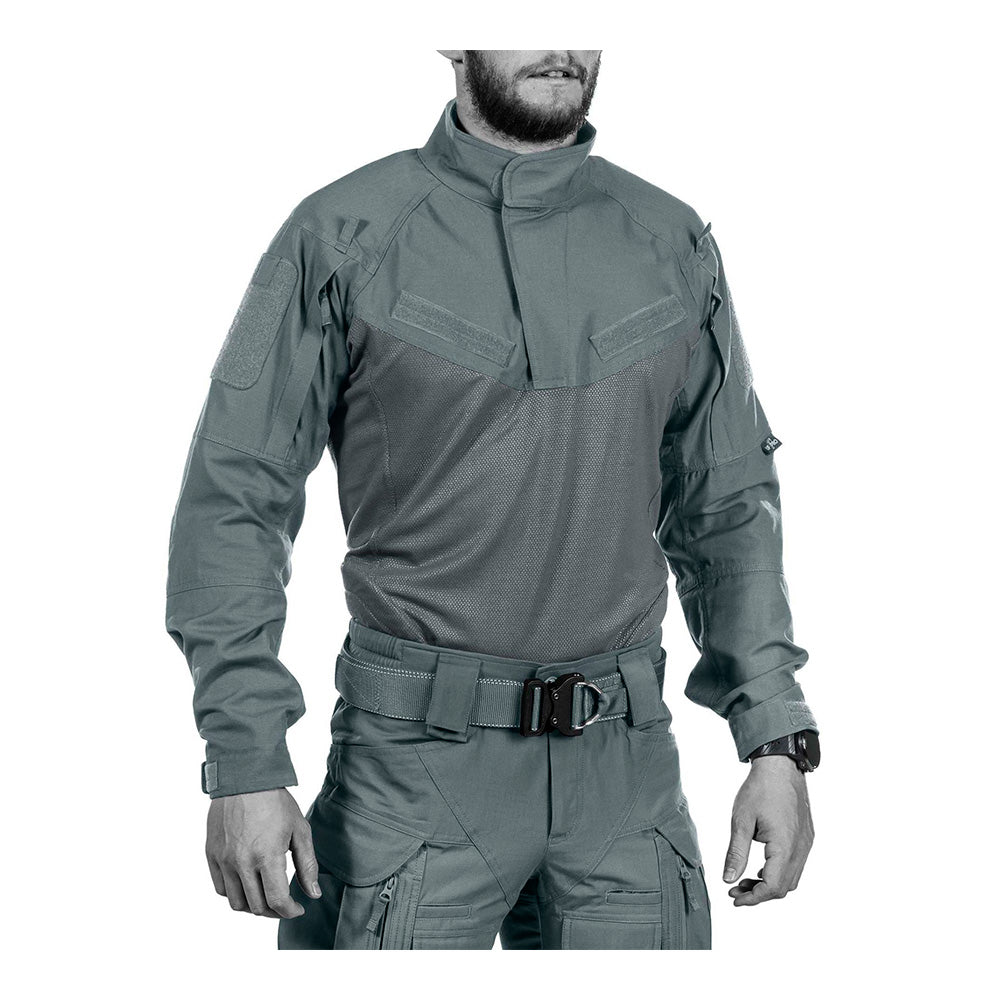 UF PRO - Striker X Combat Hemd // Stahlgrau-Polizei Pullover & Kampfhemden-UF PRO-GearFreak.de-1