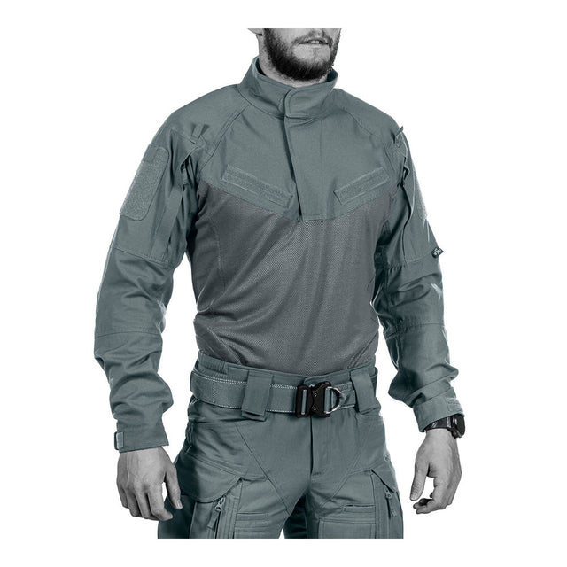 UF PRO - Striker X Combat Hemd // Stahlgrau-Polizei Pullover & Kampfhemden-UF PRO-GearFreak.de-1