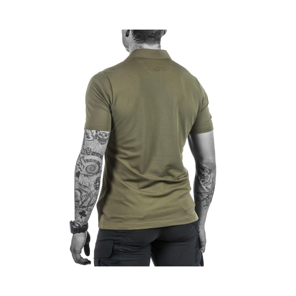 UF Pro - Urban Herren Polo // Grün-Outdoor-T-Shirts - Herren-UF PRO-GearFreak.de-2