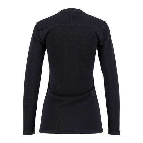 Ulvang - Comfort 200 Hemd mit Rundhalsausschnitt // Schwarz-Pullover - Damen-Ulvang-GearFreak.de-2