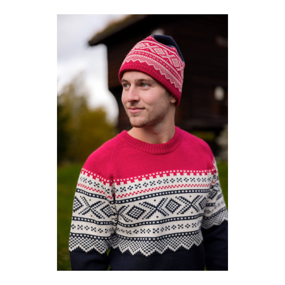 Ulvang - Marius Herren-Strickwaren mit Rundhalsausschnitt // Blau-Pullover - Herren-Ulvang-GearFreak.de-6