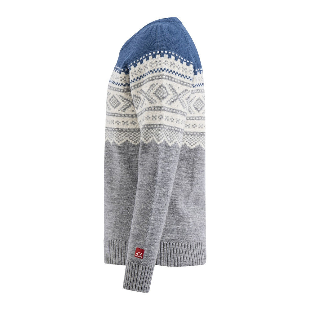 Ulvang - Marius Herren-Strickwaren mit Rundhalsausschnitt // Grau-Pullover - Herren-Ulvang-GearFreak.de-3