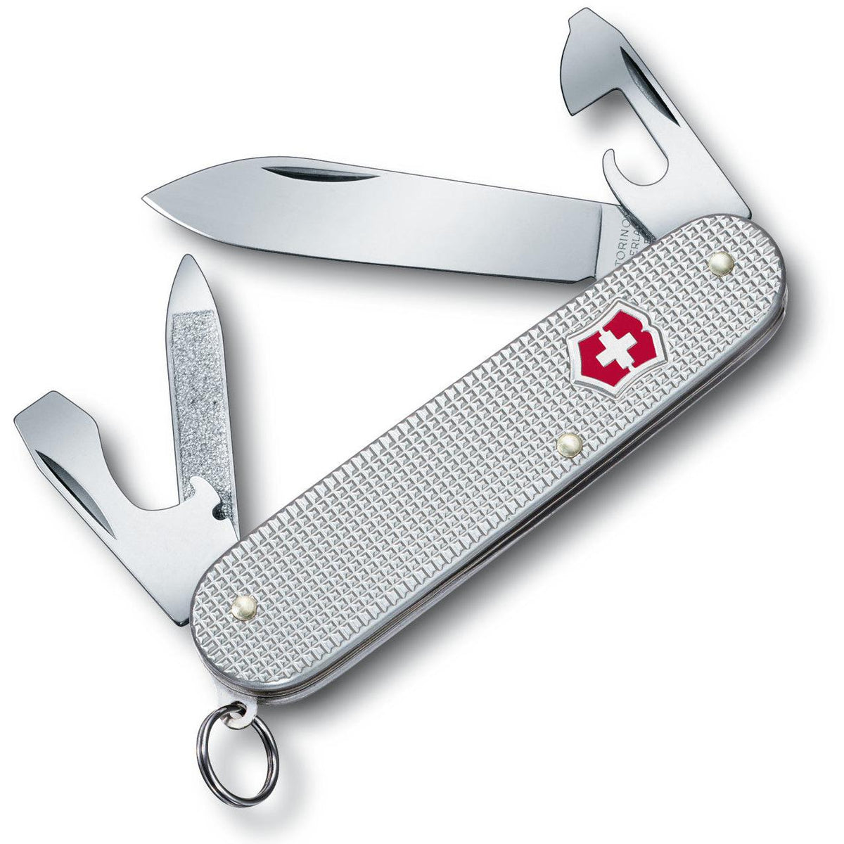 Victorinox - Cadet Alox Schweizer Taschenmesser 84 mm // Silber-Schweizer Taschenmesser-Victorinox-GearFreak.de-1