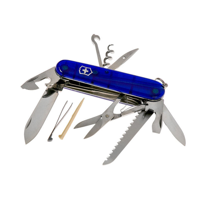 Victorinox - Huntsman Schweizer Taschenmesser 91 mm // Blau-Schweizer Taschenmesser-Victorinox-GearFreak.de-1