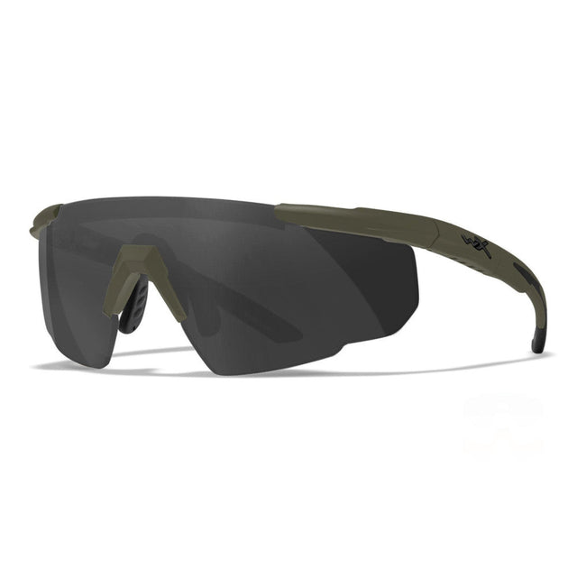 Wiley X - Saber Advanced Ballistic Goggles in Grün  3 Gläser-Schieß- & Sportbrillen-Wiley X-GearFreak.de-1