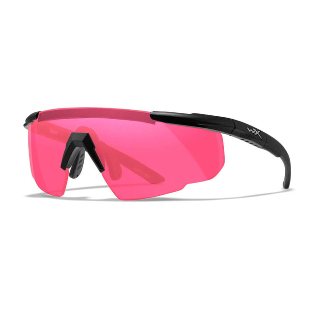 Wiley X - Sabre Advanced Ballistic Glasses Pink - 1 Glas-Schieß- & Sportbrillen-Wiley X-GearFreak.de-1
