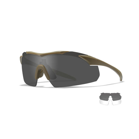 Wiley X - VAPOR 2.5 Tan Frame Sonnenbrille - 2 Gläser-Schieß- & Sportbrillen-Wiley X-GearFreak.de-1