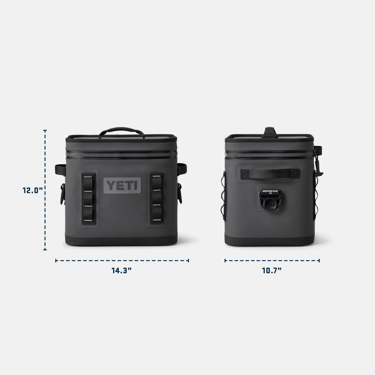 YETI - Hopper Flip Soft Kühltasche 12L // Grau-Kühltaschen & Kühlboxen-YETI-GearFreak.de-8
