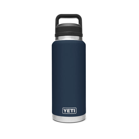 YETI - Rambler Flasche mit Chug Cap 1L // Dunkelblau-Thermobecher & Thermosflaschen-YETI-GearFreak.de-1