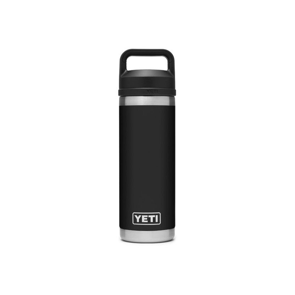 YETI - Rambler Flasche mit Chug Cap 532 ml // Schwarz-Thermobecher & Thermosflaschen-YETI-GearFreak.de-1