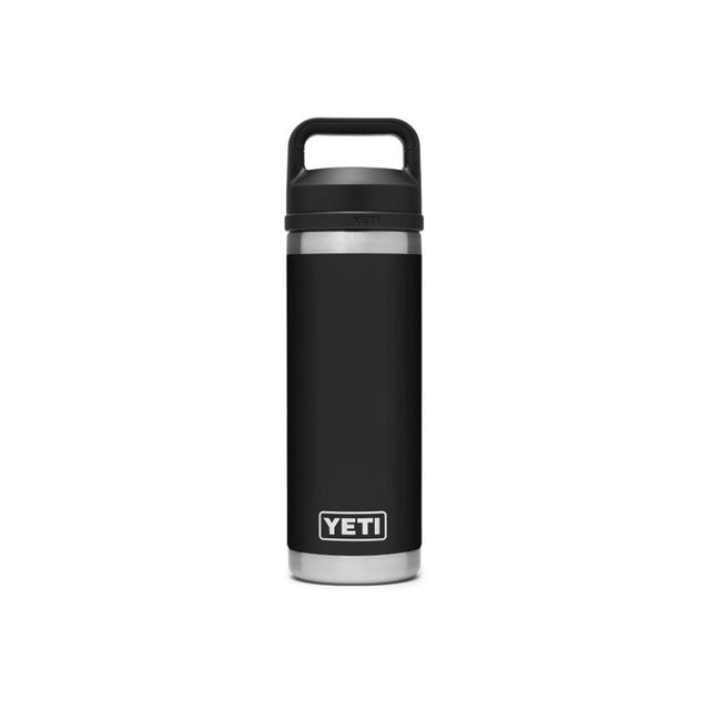 YETI - Rambler Flasche mit Chug Cap 532 ml // Schwarz-Thermobecher & Thermosflaschen-YETI-GearFreak.de-1