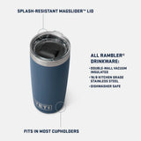 YETI - Rambler Tumbler 295 ml // Charcoal-Termokrus-YETI-GearFreak.de-5