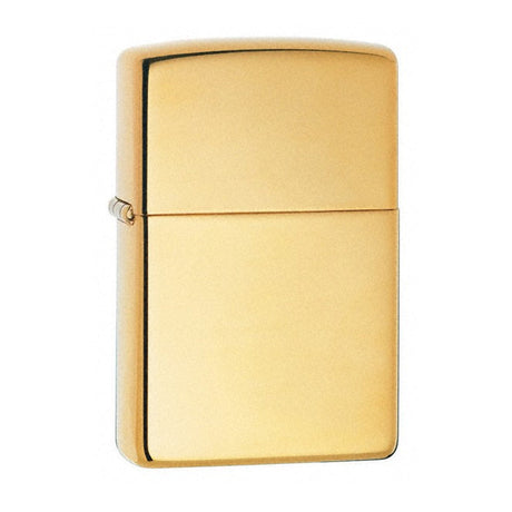 Zippo - Klassisches hochglanzpoliertes Messingfeuerzeug-Feuerzeuge-Zippo-GearFreak.de-1