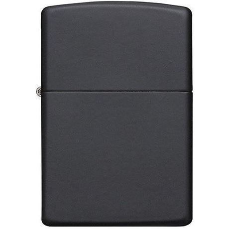 Zippo - Schwarzes Mattfeuerzeug-Feuerzeuge-Zippo-GearFreak.de-1