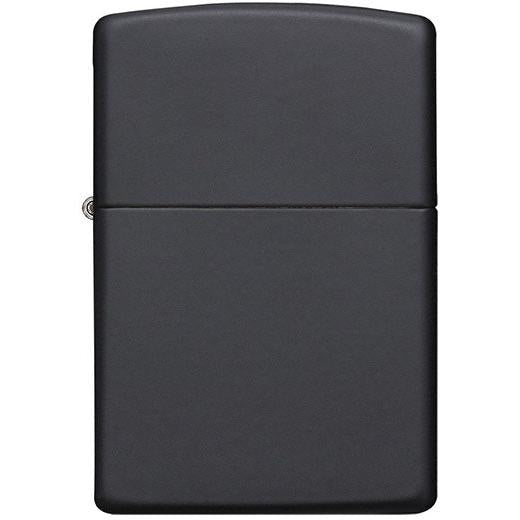 Zippo - Schwarzes Mattfeuerzeug-Feuerzeuge-Zippo-GearFreak.de-1