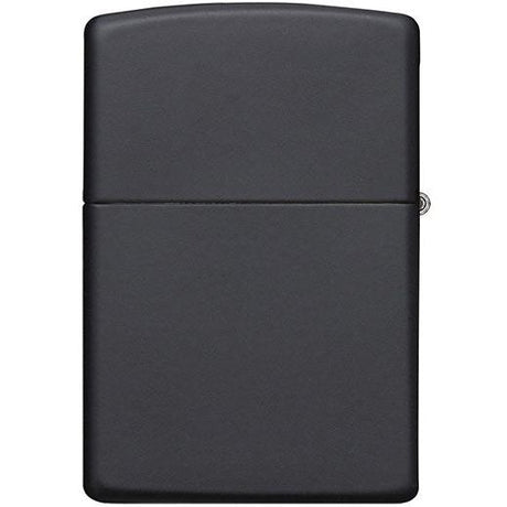 Zippo - Schwarzes Mattfeuerzeug-Feuerzeuge-Zippo-GearFreak.de-2