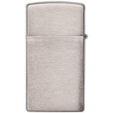 Zippo - Slim Feuerzeug aus gebürstetem // Chrom-Feuerzeuge-Zippo-GearFreak.de-2