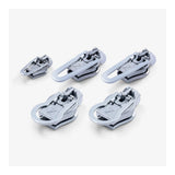 ZlideOn - Multipack Normaler Reißverschluss (5er Pack) // Silber-Klebeband, Kleber & Reparatur-ZlideOn-GearFreak.de-1