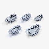 ZlideOn - Multipack Schmaler Reißverschluss (5er Pack) // Silber-Klebeband, Kleber & Reparatur-ZlideOn-GearFreak.de-1