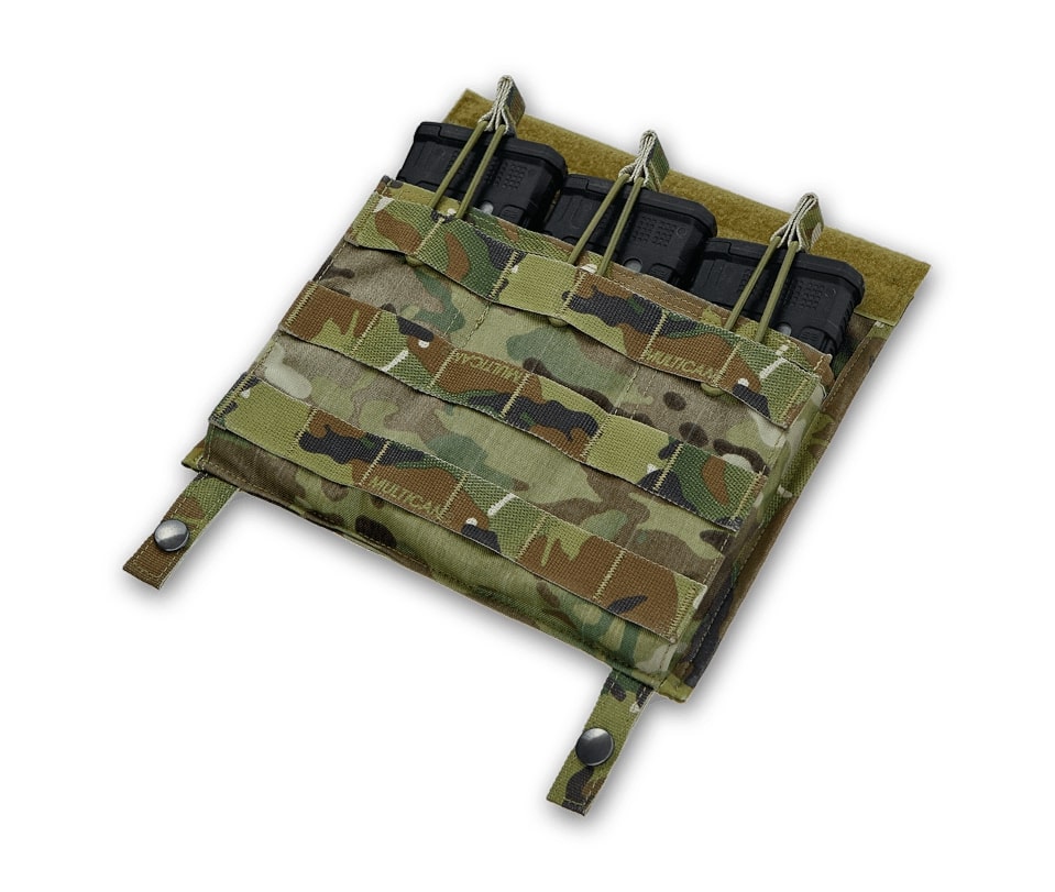 Gingers Tactical Gear  Känguru-Skelett-Plattenträger // Schwarz