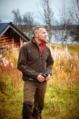 Härkila - Kamko Fleece // Braun / Rot
