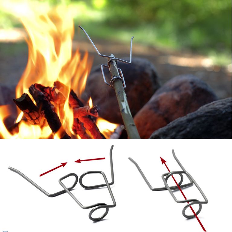 Light My Fire - Opas FireFork 2er-Pack BIO // Blau / Gelb