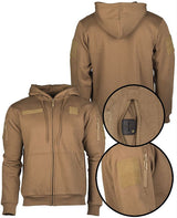 Mil-Tec - Taktischer Hoodie // Dunkler Sand / Coyote