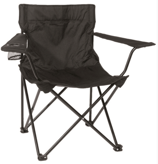 Mil-Tec - Relax Campingstuhl // Schwarz