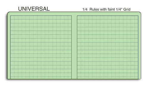 Rite In The Rain - Pocket Top Spirale 8 x 13 cm // Grau