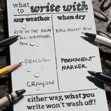 Rite In The Rain - Gebundenes Buch // Schwarz
